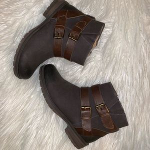 dark brown ankle boot